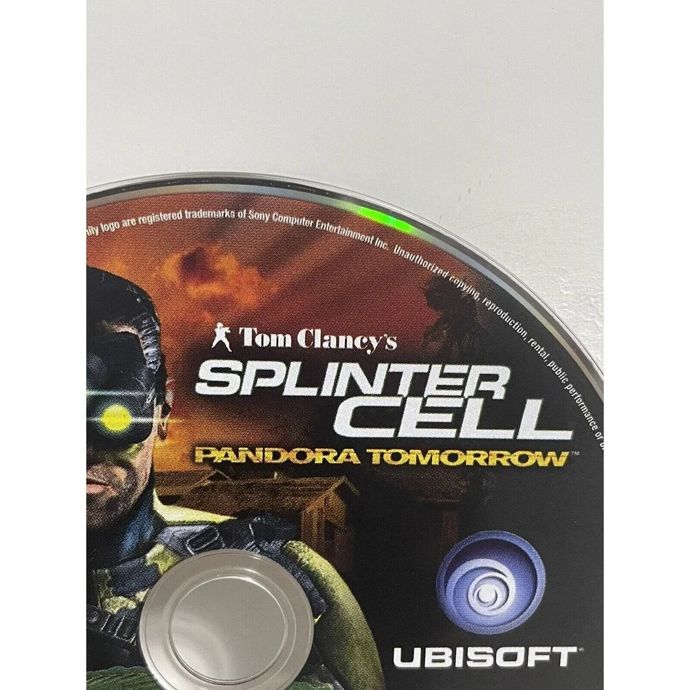 Splinter Cell: Pandora Tomorrow )Sony Playstation 2 PS2) Disc Only